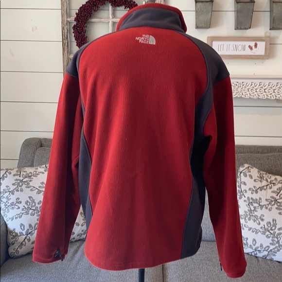 North Face Fleece Zip Up Large - Picture 2 of 4